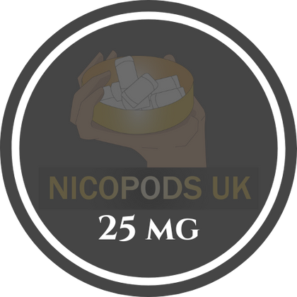 25mg Snus - Very Strong Nicotine Pouches 