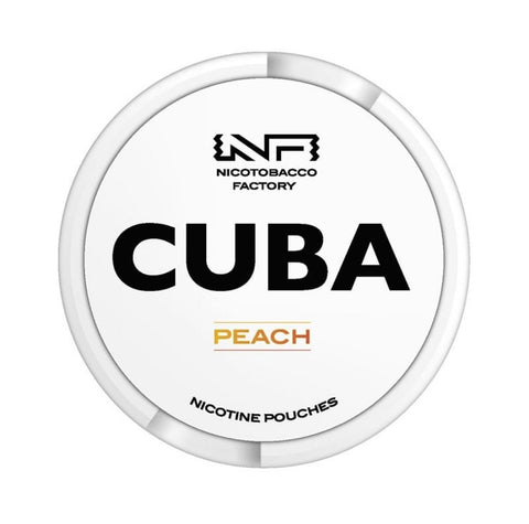 Cuba White Line Peach 24mg